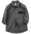 2WAY ZIPUP SHIRT BLK