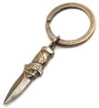 Stiletto Brass KeyChain Small