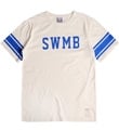 Swmb lined college t-shirt ivory