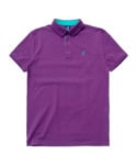 PIQUE SOLID SHIRT 1701 PURPLE