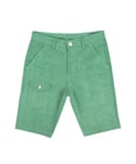 BLEACH HALF PANTS SEA GREEN