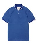 SHAWL COLLAR PIQUE SHIRT [BLUE]