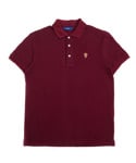BALOON PIQUE SHIRTS BURGUNDY
