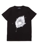 BIG FEATHER T-SHIRTS BLACK