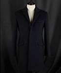 NAVY SINGLE COAT