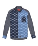 MONOROS ELD Polka Relaxed Denim Shirt