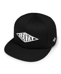 Prism logo 6 panel cap black