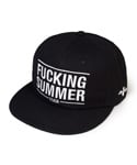 13SS Fucking summer 6 panel cap black