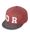 DR WIRE 6 PANEL CAP - BURGUNDY