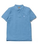 S/S SLIM FIT POLO AQUARIUM WHITE