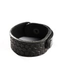 CARVING LEATHER BRACELET SxA7_BLACK