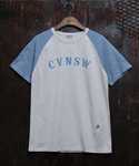 S/S RAGLAN LOGO T-SHIRT BLUE