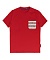 MULTI POCKET T-SHIRTS(RED)