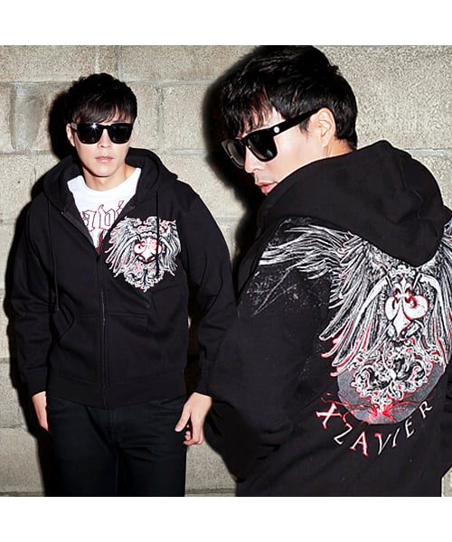 http://store.musinsa.com/app/product/detail/119511/0 엑스비어(XZAVIER) XZAVIER L761 Black HZ / 남성후드집업/후드집업 ...