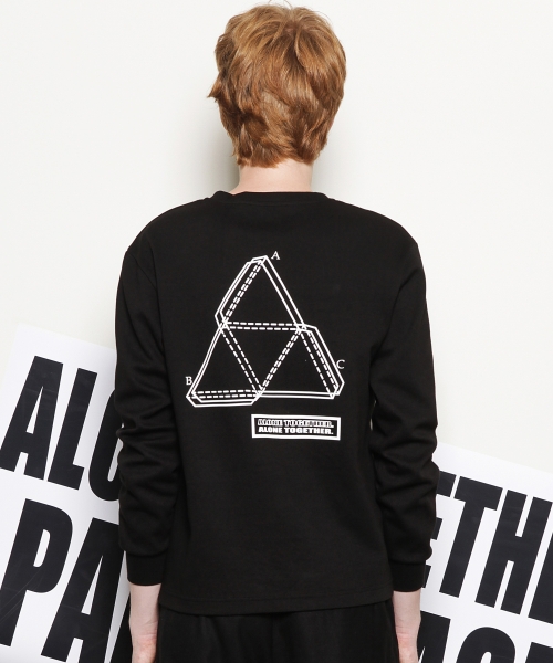 얼론투게더(ALONE&TOGETHER) PLANAR FIGURE SWEAT SHIRT - 34,500원 | 무신사 스토어 - 셀렉트숍