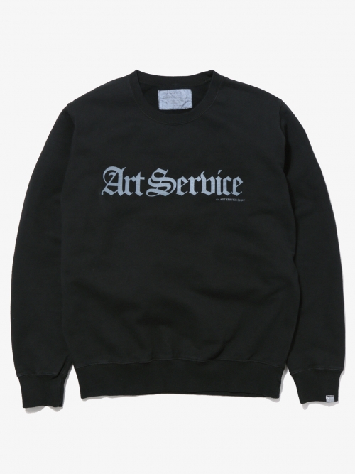 디스이즈네버댓(THISISNEVERTHAT) ART SERVICE CREWNECK BLACK - 72,000원 | 무신사 스토어 - 셀렉트숍무신사 스토어 - 셀렉트숍