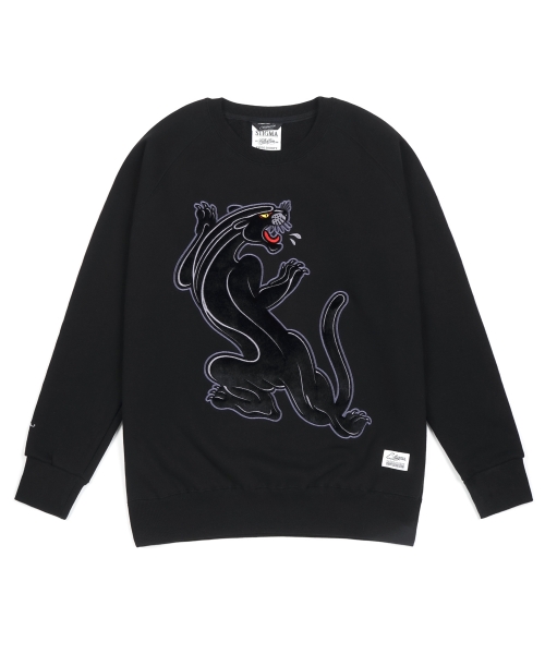 스티그마(STIGMA) BLACK PANTHER CREWNECK BLACK - 78,000원 | 무신사 스토어