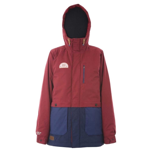 슈가포인트(SUGAPOINT) [슈가포인트] 여자 보드 자켓 ESTHER J - BURGUNDY/NAVY - 187,600원 | 무신사 스토어