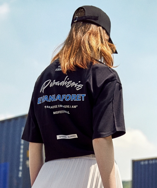 에번라포레(EVANLAFORET) [UNISEX]16SS Evan T-shirt(Black) - 20,800원 | 무신사 스토어 - 셀렉트숍 무신사 스토어 - 셀렉트숍