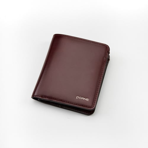 포안(POANE) FOLD WALLET_BURGUNDY - 42,000원 | 무신사 스토어