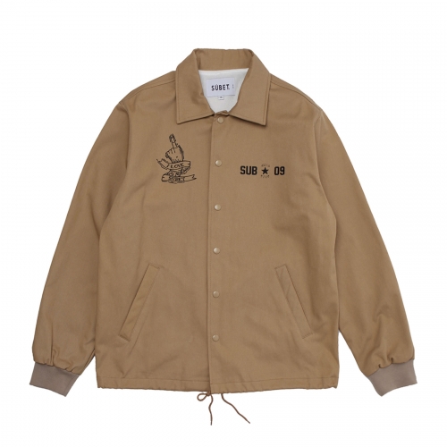 슈벳(SUBET) S304 CTTN COACH JK / BE - 89,000원 | 무신사 스토어 - 셀렉트숍