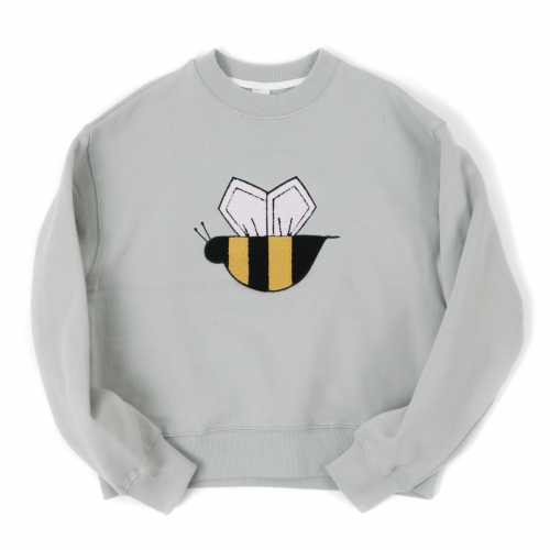 메종드슈크레(MAISON DE SUCRE) [기모]HONEYBEE SWEAT SHIRTS[KHAKI GRAY] - 28,000원 | 무신사 스토어 - 셀렉트숍 무신사 스토어... 