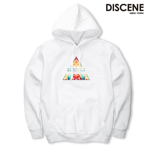 디씬(DISCENE) [3+1][DISCENE] 디씬 RESPECT 리스펙트 루즈핏 기모 후드티 WHITE - 29,000원 | 무신사 스토어 - 셀렉트숍 무신사 스토어... 