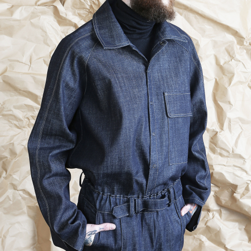 라메르마메종(LA MER MA MAISON) STITCH SHIRTS DENIM - 105,000원 | 무신사 스토어 - 셀렉트숍