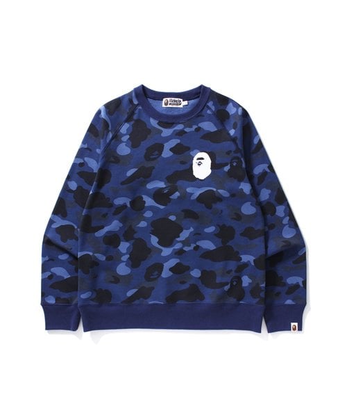 베이프(BAPE) 칼라 카모 에이프 헤드 크루넥 - 380,000원 | 무신사 스토어 - 셀렉트숍 무신사 스토어 - 셀렉트숍