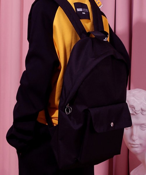 베이직코튼(BASIC COTTON) 아트 스쿨백 - 블랙 - 49,000원 | 무신사 스토어 - 셀렉트숍