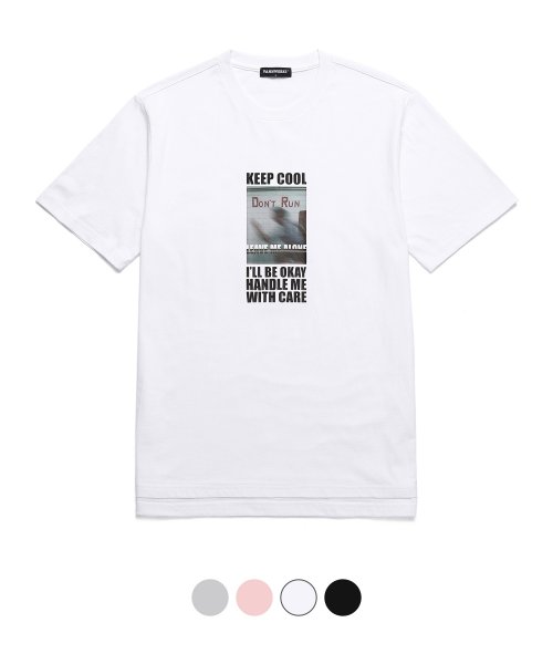 밴웍스(VANN WORKS) 레터링 프린트 티셔츠_화이트 (VNAGTS107) - 29,000원 | 무신사 스토어 - 셀렉트숍 무신사 스토어 - 셀렉트숍