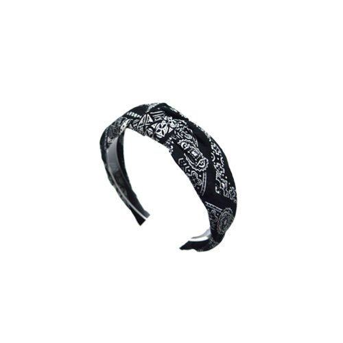 오뜨르 뒤 몽드(AUTOUR DU MONDE) BANDANA KNOT HAIRBAND (BLACK) - 23,000원 | 무신사 스토어 - 셀렉트숍