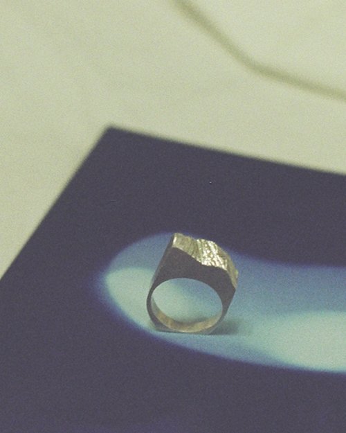 베이크드 알래스카(BAKED ALASKA) SILVER CLIFF RING - 89,000원 | 우신사 스토어