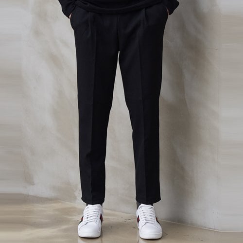 스트라이크(STRIKE) 엘레겐트 릴랙스 밴딩 팬츠 (블랙) - 39,000원 | 우신사 스토어