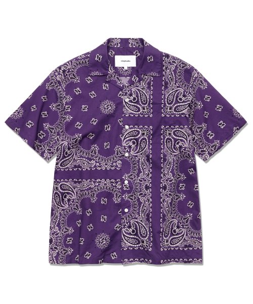비바스튜디오(VIVASTUDIO) BANDANA SHIRTS HS [PURPLE] 47,600원 무신사 스토어