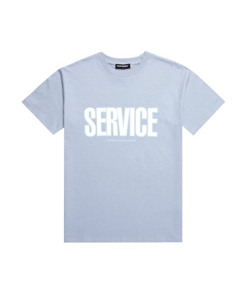 밴웍스(VANNWORKS) SERVICE 반팔티셔츠 (VNAHTS103) 스카이블루 - 18,500원 | 무신사 스토어