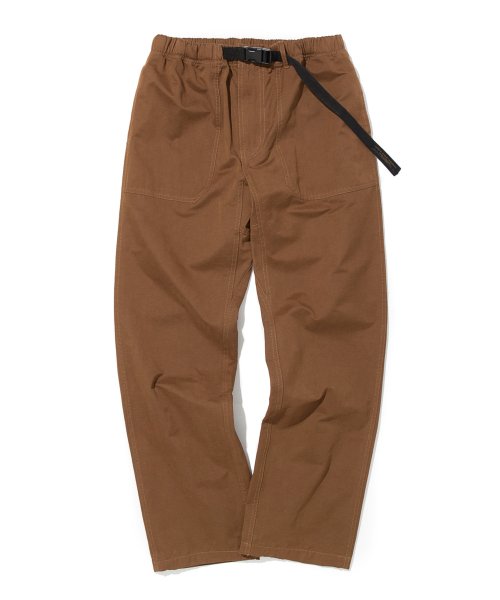 유니폼브릿지(UNIFORM BRIDGE) 18fw strap easy pants brown - 31,000원 | 무신사 스토어