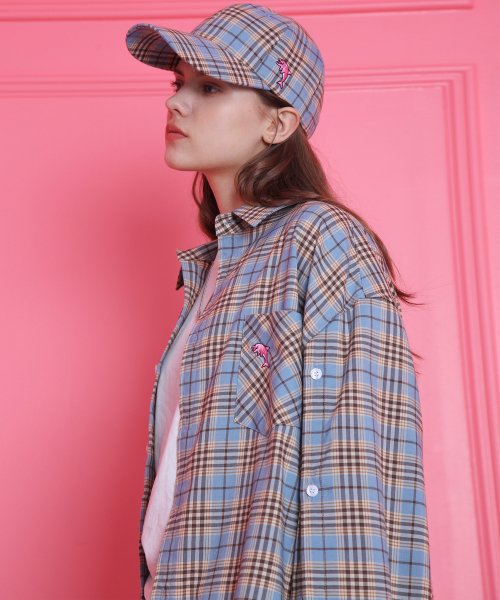 와이케이(WAIKEI) [세트상품]체크셔츠 + 체크캡 소라 세트 - 98,600원 | 무신사 스토어