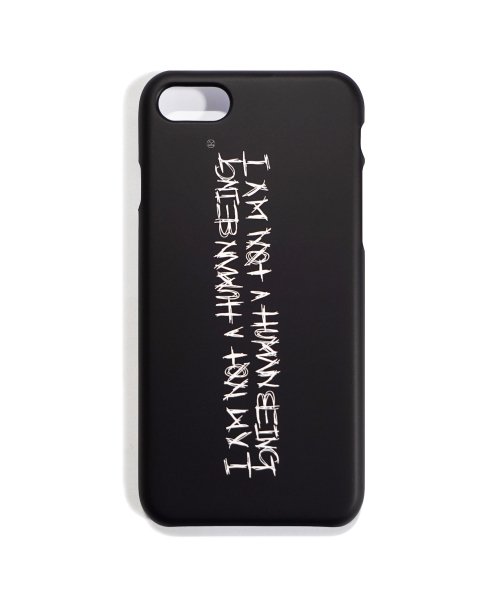 아임낫어휴먼비잉(I AM NOT A HUMAN BEING) [18FW] PHONE CASE ( IPHONE 7/8) - BLACK - 25,000원 | 무신사 스토어