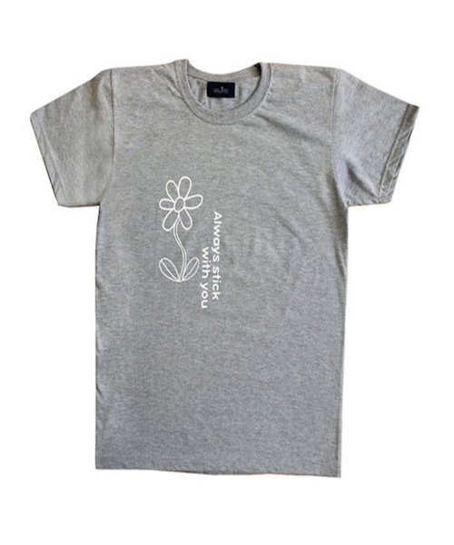콜라텍(COLLATEC) ALWAYS STICK WITH YOU GREY T-shirts - 41,000원 | 무신사 스토어