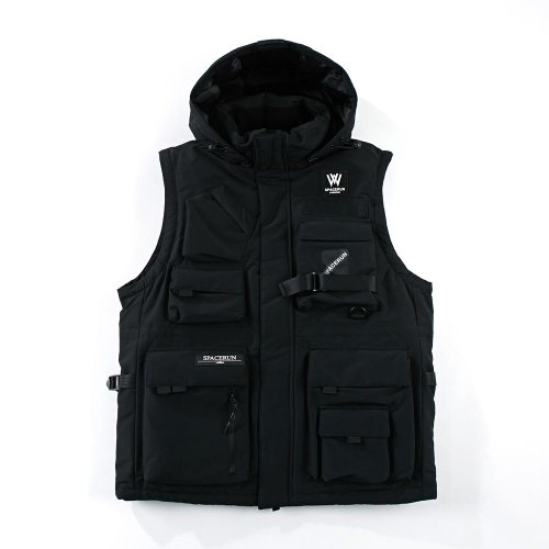 라이프워크(LIFEWORK) 포켓 구스 베스트_BLACK - 279,000원 | 무신사 스토어