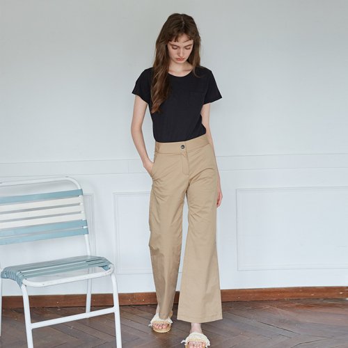 스튜디오 지(STUDIO.G) FORMMING PANTS_ BEIGE - 145,000원 | 무신사 스토어
