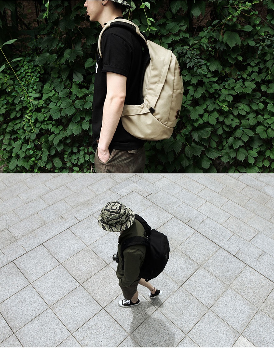 티레벨(T-LEVEL) Uno 28L Backpack Beige