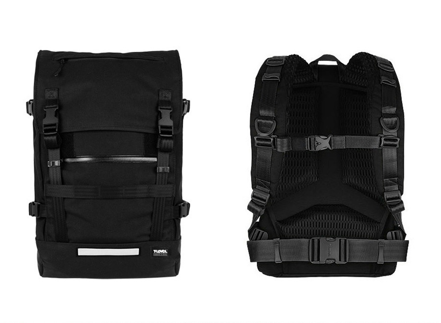 티레벨(T-LEVEL) Challenger Backpack Black