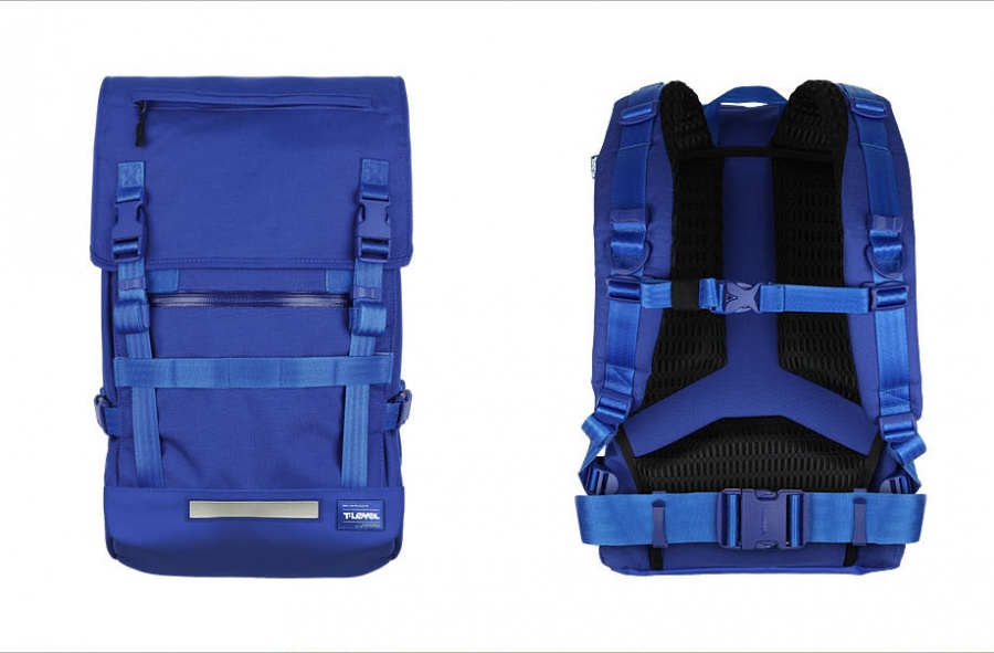 티레벨(T-LEVEL) Challenger Backpack Blue