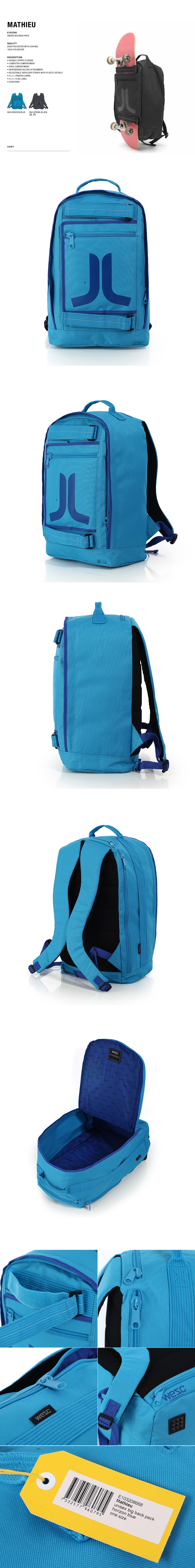 위에스씨(WESC) (E1)Mathieu(horizon blue)