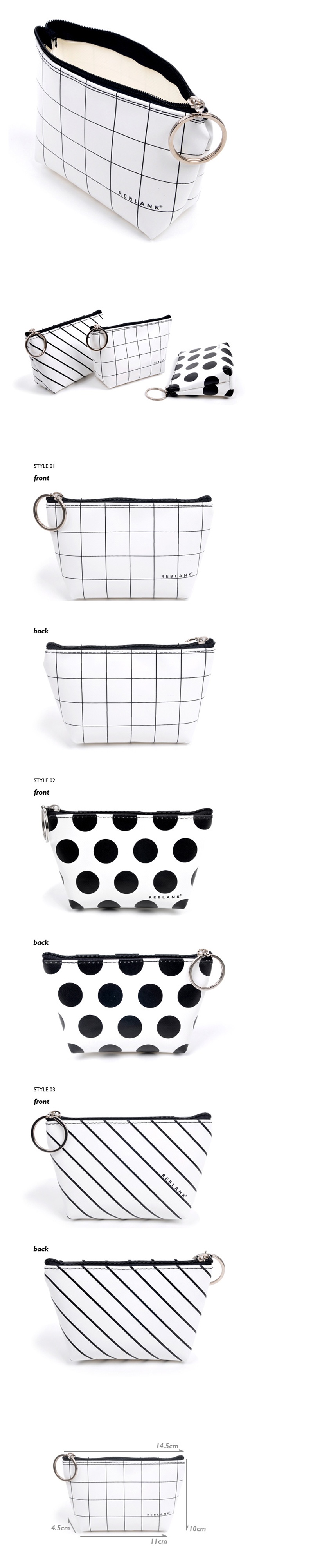 리블랭크(REBLANK) O-RING mini POUCH