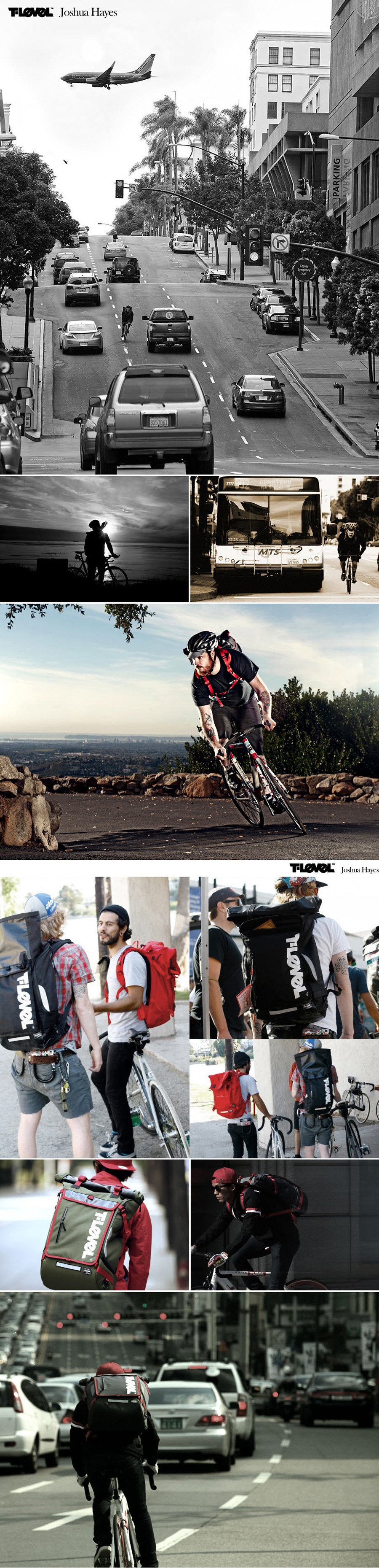 티레벨(T-LEVEL) Infinity Rolltop Backpack Camo