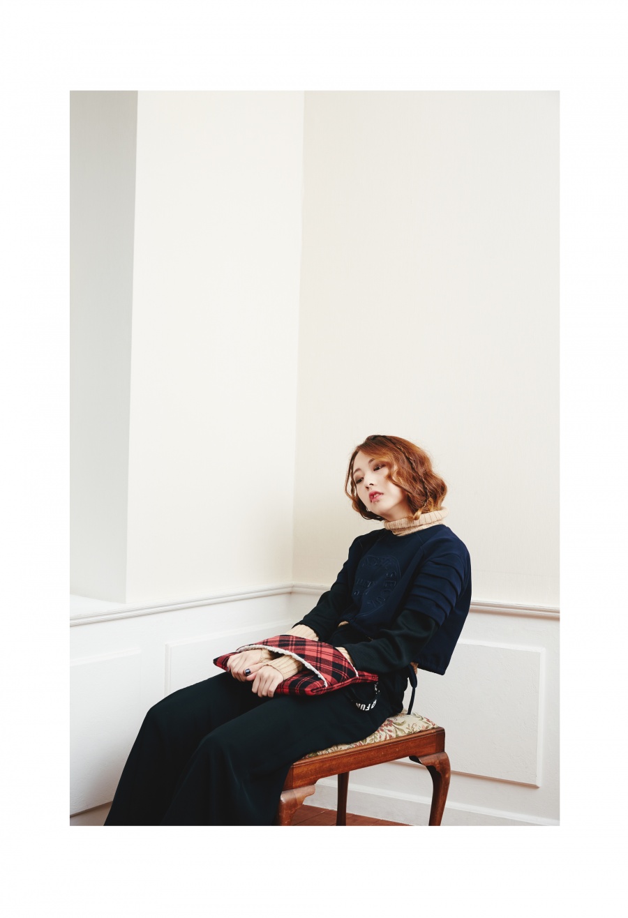 펀프롬펀(FUNFROMFUN) 2way check clutch bag (red)