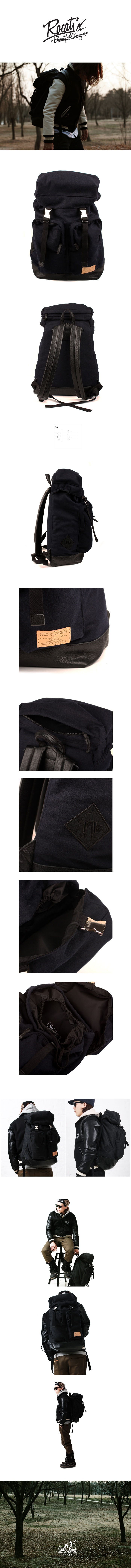 백스 매드해터(VAGX MADHATTER) Rucksack navy